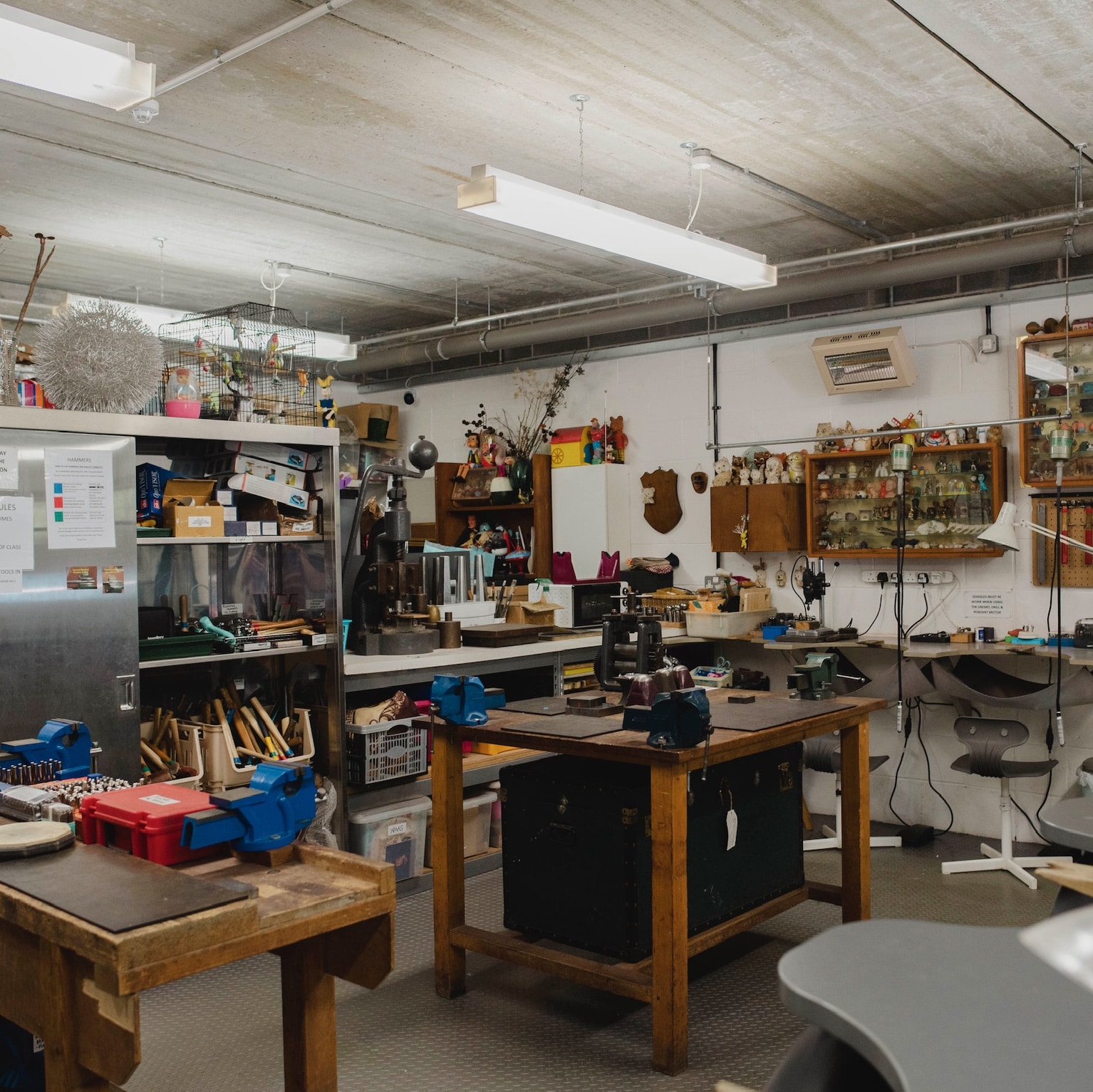 View of the workshop